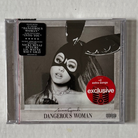 NEW, sealed and unopened Ariana Grande - Dangerous Woman CD. - Picture 2 of 3